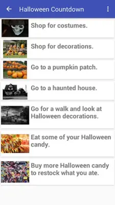 Halloween Countdown android App screenshot 0