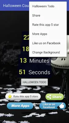 Halloween Countdown android App screenshot 5